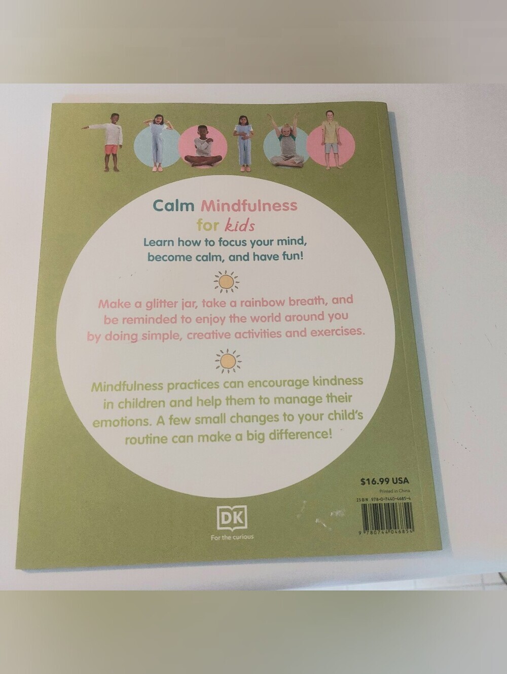 Calm Mindfulness for Kids – Discovery Kids Book - Picture 2 of 2